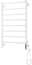Domoterm Полотенцесушитель электрический Орфей DMT П8 500x800 БЕЛ EK R белый – фотография-1