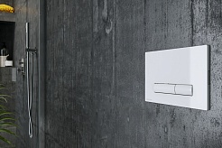 Excellent Клавиша смыва Aurro белый – фотография-2