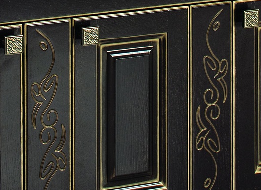 ASB-Woodline Тумба с раковиной Модена 105 орех, массив ясеня – картинка-5