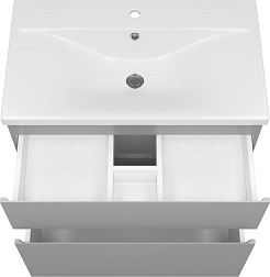 Misty Мебель для ванной Лаки 80 серая – фотография-8