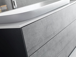 Kolpa San Тумба с раковиной Gloria OUG 100 BLC WHITE – фотография-3