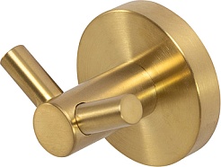 Cezares Крючок Relax RELAX-HKD-BORO двойной брашированное золото – фотография-1