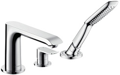 Hansgrohe Смеситель Metris 31190000 на борт ванны – фотография-1
