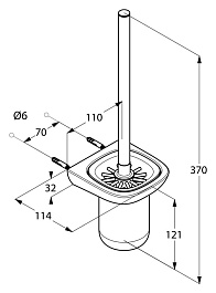 Kludi Ершик "Ambienta 5397405" – фотография-2