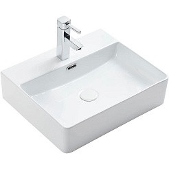 Aquatek Накладная раковина 50 AQ3231-00 белая – фотография-1