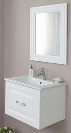 Атолл Мебель для ванной Валери 60 белая – фотография-1