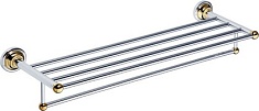 Bemeta Полка для полотенец Retro gold and chrom 144202098
