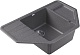 Dr. Gans Мойка кухонная Рио 800 угловая базальт – фотография-6
