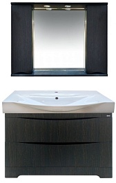 Misty Мебель для ванной Элвис 105 напольная венге – фотография-1