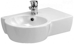 Cersanit Раковина Nano 50 R ассиметричная – фотография-1