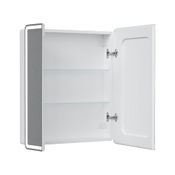 Equil Зеркальный шкаф Nice 70 белый – фотография-3