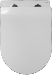 Azario Унитаз подвесной Etera AZ-118E-UQ3 безободковый белый – фотография-7