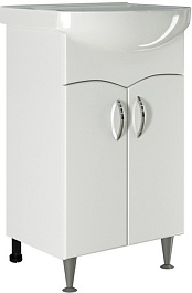 Mixline Мебель для ванной Формат 52 R белая – фотография-3