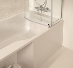 Jacob Delafon Акриловая ванна Bain-Douche Malice E6D066R-00 160х85 R – фотография-5