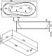 Bas Акриловая ванна Ямайка 180x80 с гидромассажем – фотография-8