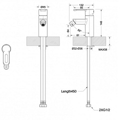 Promo Смеситель для биде Stream-D F337163C – фотография-3