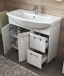 Vigo Тумба c раковиной Diana 100 – фотография-3