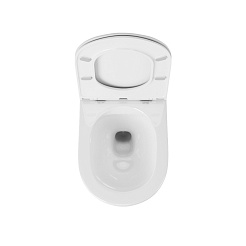 Owl 1975 Унитаз безободковый Wave Cirkel-H с сиденьем DP микролифт – фотография-4