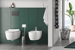 Excellent Напольный ершик с бумагодержателем KOBO DOEX.1750CR хром – фотография-2