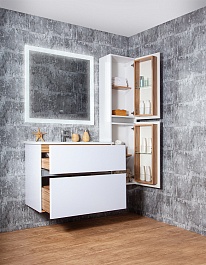 Бриклаер Мебель для ванной Мальта 85 – фотография-2