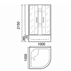 Parly Душевая кабина B100 – фотография-5