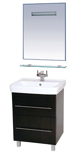 Misty Мебель для ванной Елена 60 венге – фото-1