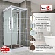 Avacan Душевая кабина 100/100 V2010LED прозрачная – фотография-20