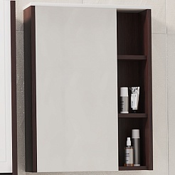 Mixline Мебель для ванной Боско 65 L белая/венге – фотография-15