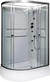 DTO Душевая кабина L520R N LED с гидромассажем – фотография-4