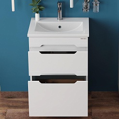 Onika Тумба под раковину Айленд 60 белая – фотография-4