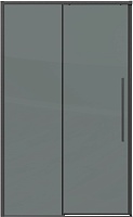 Grossman Душевая дверь в нишу Galaxy 140x195 профиль графит сатин стекло тонированное