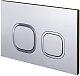 Esbano Клавиша смыва LPS-10MC хром матовый – фотография-5