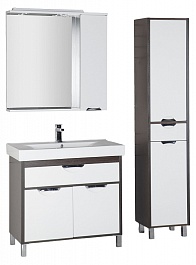 Aquanet Тумба с раковиной "Гретта 90" венге (177068) – фотография-7