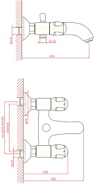 Zollen Смеситель Nurnberg NU61620141 – фотография-2