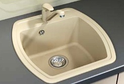 Florentina Мойка гранитная Нире 480 шампань – фотография-2