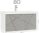 Vigo Тумба под раковину Geometry 800-0-1 подвесная бетон – картинка-27