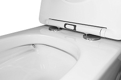 Azario Унитаз подвесной Ollin AZ-0513R безободковый белый – фотография-10