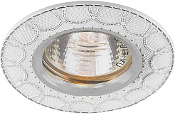 Feron Светильник встраиваемый DL6243 потолочный MR16 G5.3 белый/хром – фотография-1