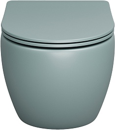 Grossman Унитаз подвесной Color GR-4455MNMS мятный матовый – фотография-2