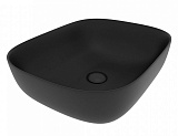Teymi Раковина накладная в ванную Solli 50 artceramic чёрный матовый T50392
