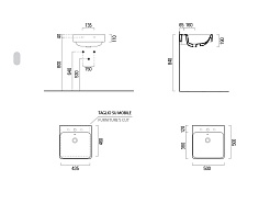 GSI Подвесная раковина Sand 9085111 50 см – фотография-5