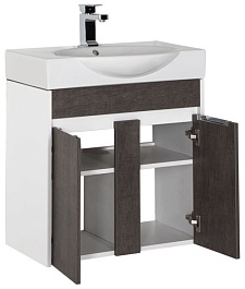 Aquanet Тумба с раковиной "Коста 65" дуб антик – фотография-4