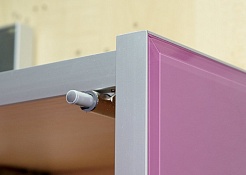 Misty Пенал для ванной Джулия 30 R сиреневый – фотография-7