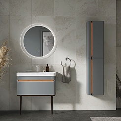 Equil Зеркало Elegante D80 с подсветкой мэйджик – фотография-9