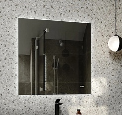 Jorno Зеркало Kvadro 80 Kvdr.02.80/W/RL – фотография-2