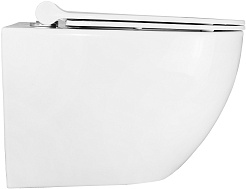 Azario Унитаз подвесной Geno AZ-2196-D безободковый белый – фотография-4