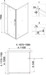 Niagara Боковая стенка Nova NG-A110G – фотография-3