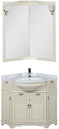 Aquanet Мебель для ванной "Луис 70" угловая бежевая (167690) – фотография-1