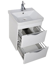 Aquanet Мебель для ванной "Орлеан 50" белая (183183) – фотография-6