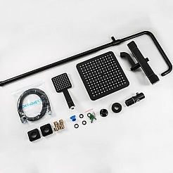 Gappo Смеситель для вынны G91 G2491-6 черная – фотография-3